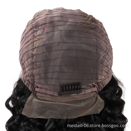 Highlight Lace Front Human Hair Wigs Body Wave Wig Brazilian Remy Hair 13x4 Lace Frontal Wig For Black  Women